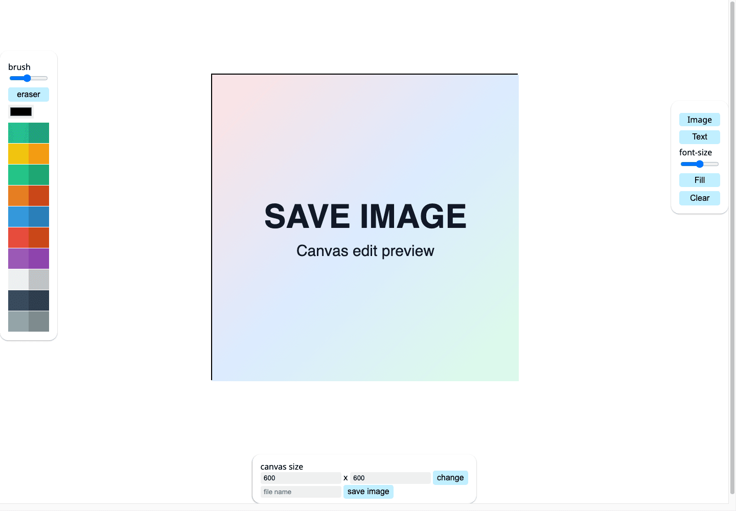Meme Maker Save flow 화면