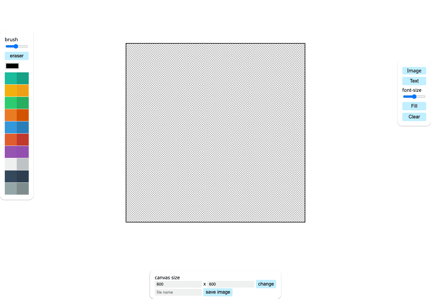 Meme Maker Workspace 화면